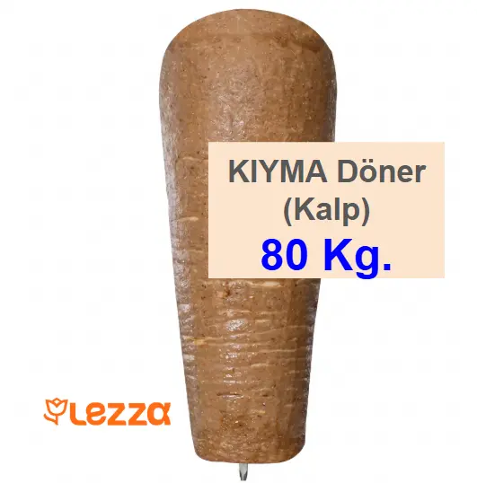 [200080] Lezza Kıyma Döner (Kalb) 80 KG