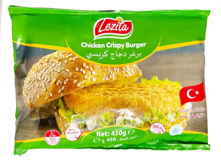 312681 LEZITA Crispy Chicken Burger 10 x 1080 gr (12 adet x 90gr)